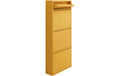 Kare Schuhschrank Caruso 3 plus 1 Gelb