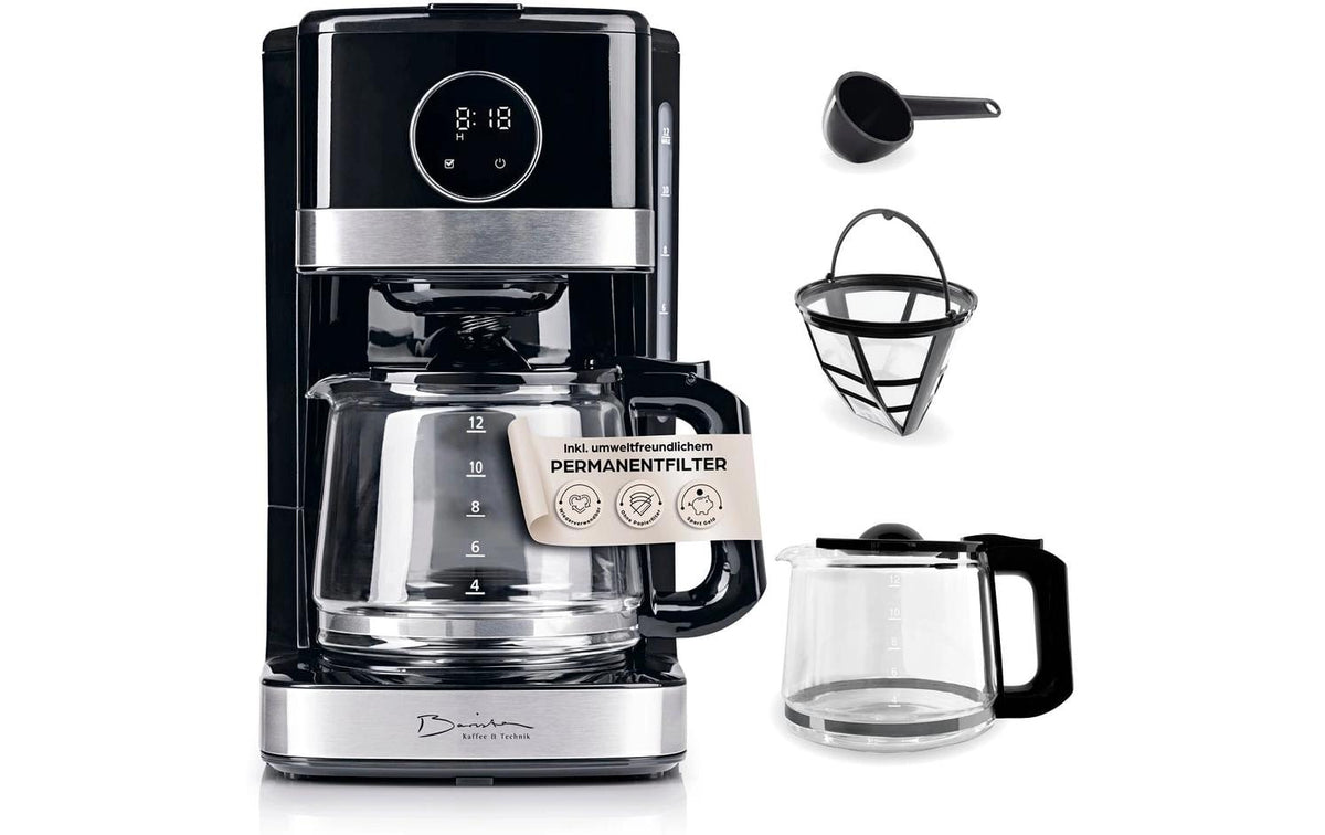Barista Kaffeemaschine 1.5l 900W, mit LCD-Display