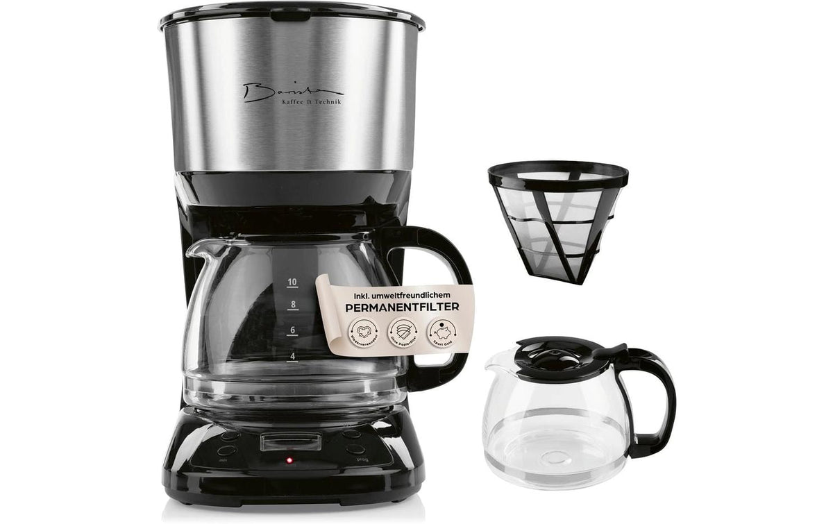 Barista Kaffeemaschine 1.25l 750W, mit LCD-Display