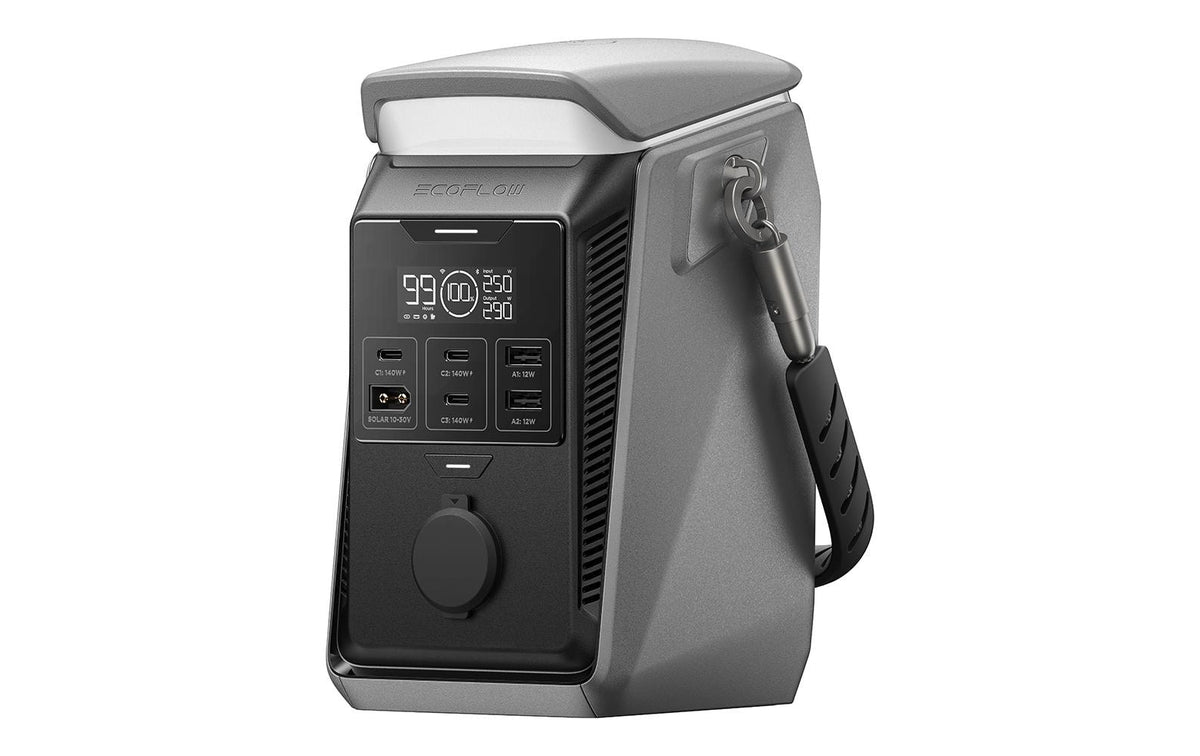 EcoFlow TRAIL Plus 300 DC Power Station Portable 288Wh Silver/Black
