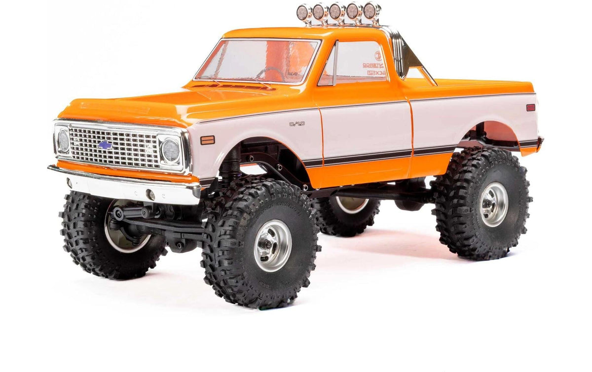 Axial SCX24 Chevy C10 Orange Scale Rock Crawler, 1:24
