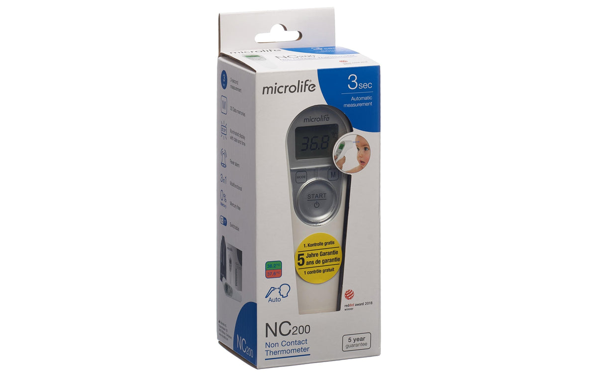 Microlife NC 200 Fieberthermometer Stirn