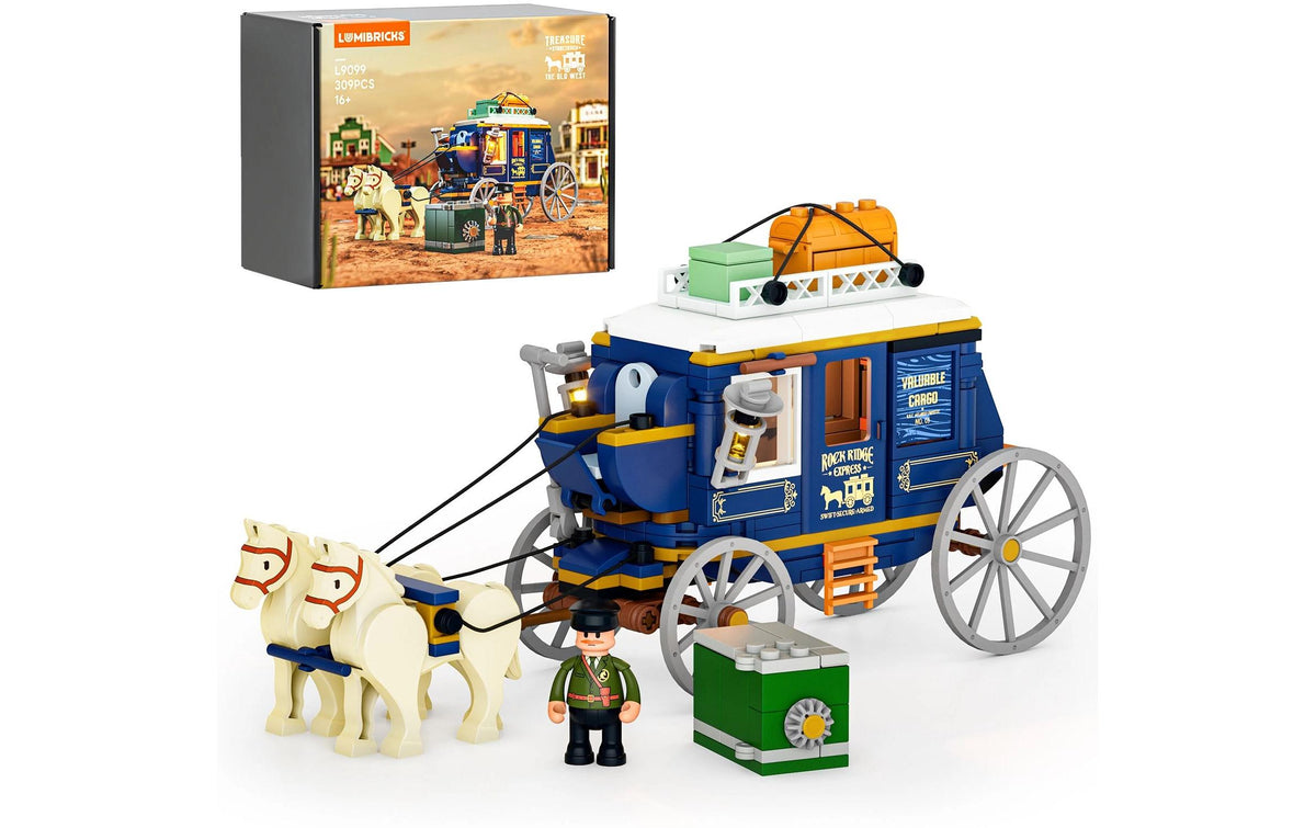 Lumibricks Schatzpostkutsche