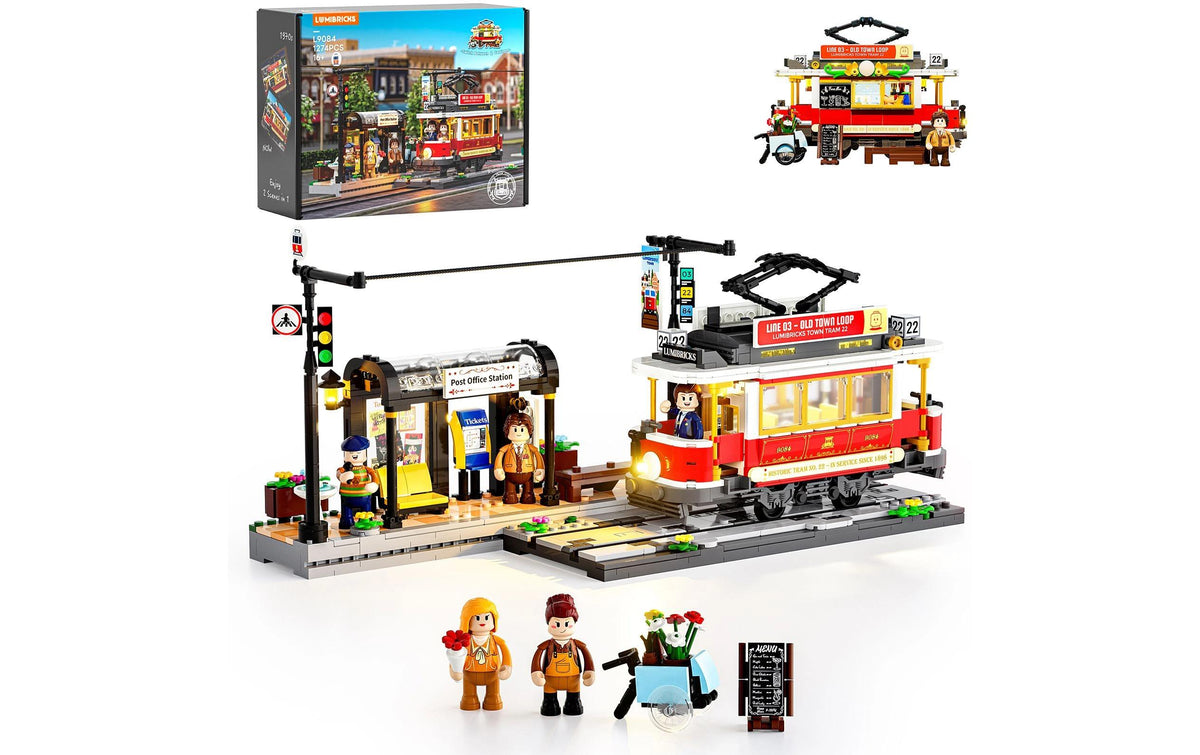 Lumibricks Historische Strassenbahn