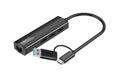 onit USB-C/A USB-Hub 3x USB 3.0 Type A / RJ45