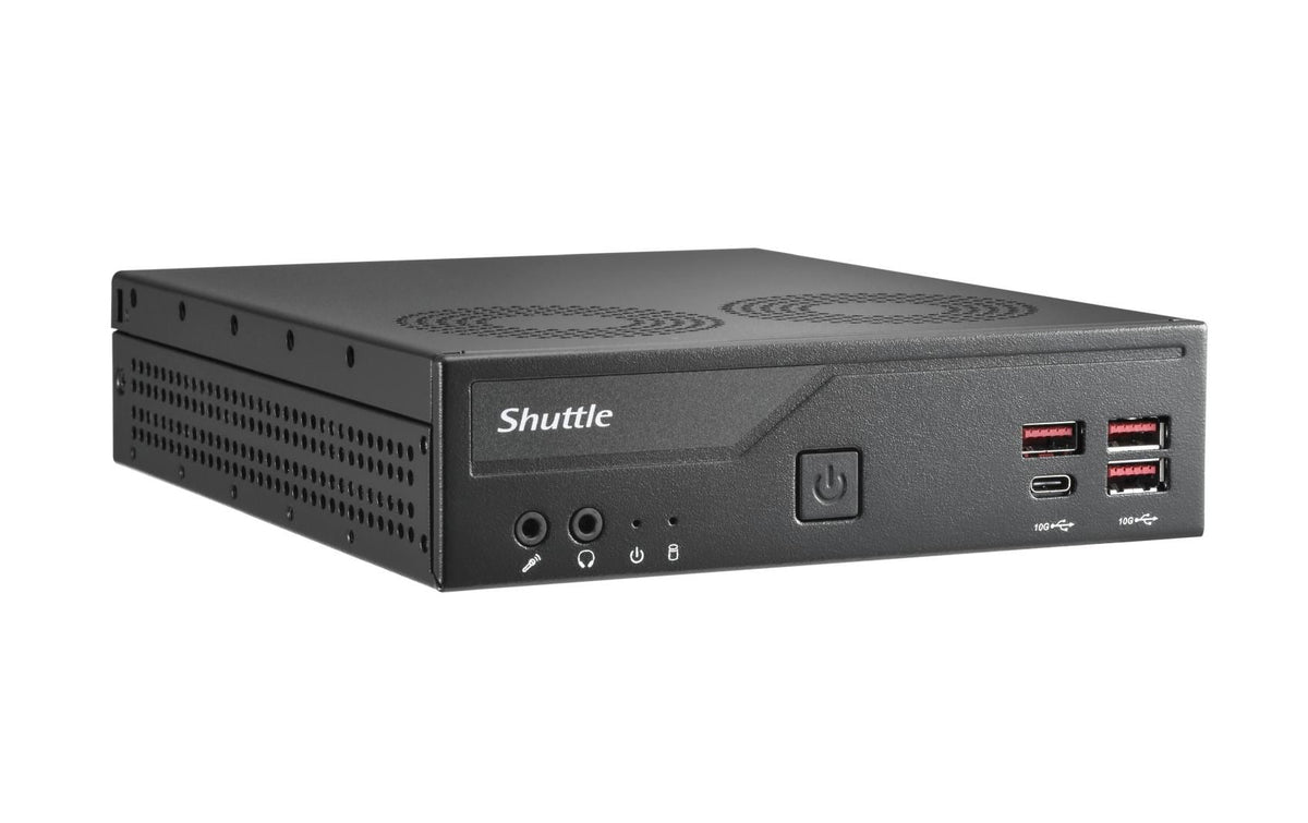 Shuttle Barebone DB860, schwarz Intel B860, 2x DDR5 SO-DIMM 5600