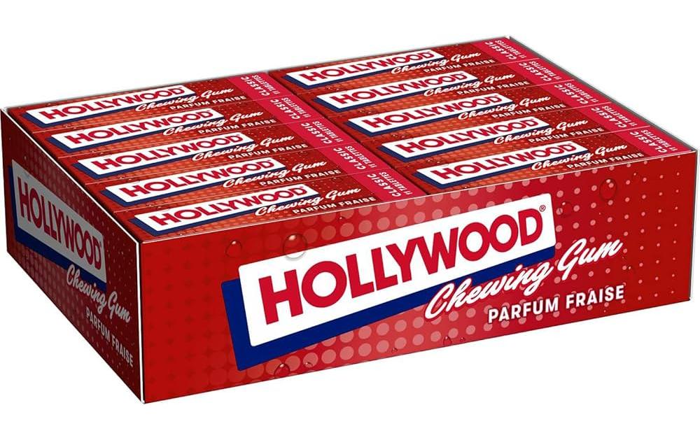 Hollywood Erdbeere Display 20 x 31 g