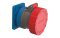 Steffen Palazzoli CEE Einbau-Steckdose 16/4 3LPE, 400V, 6h, IP66/IP67/69 vernickelt