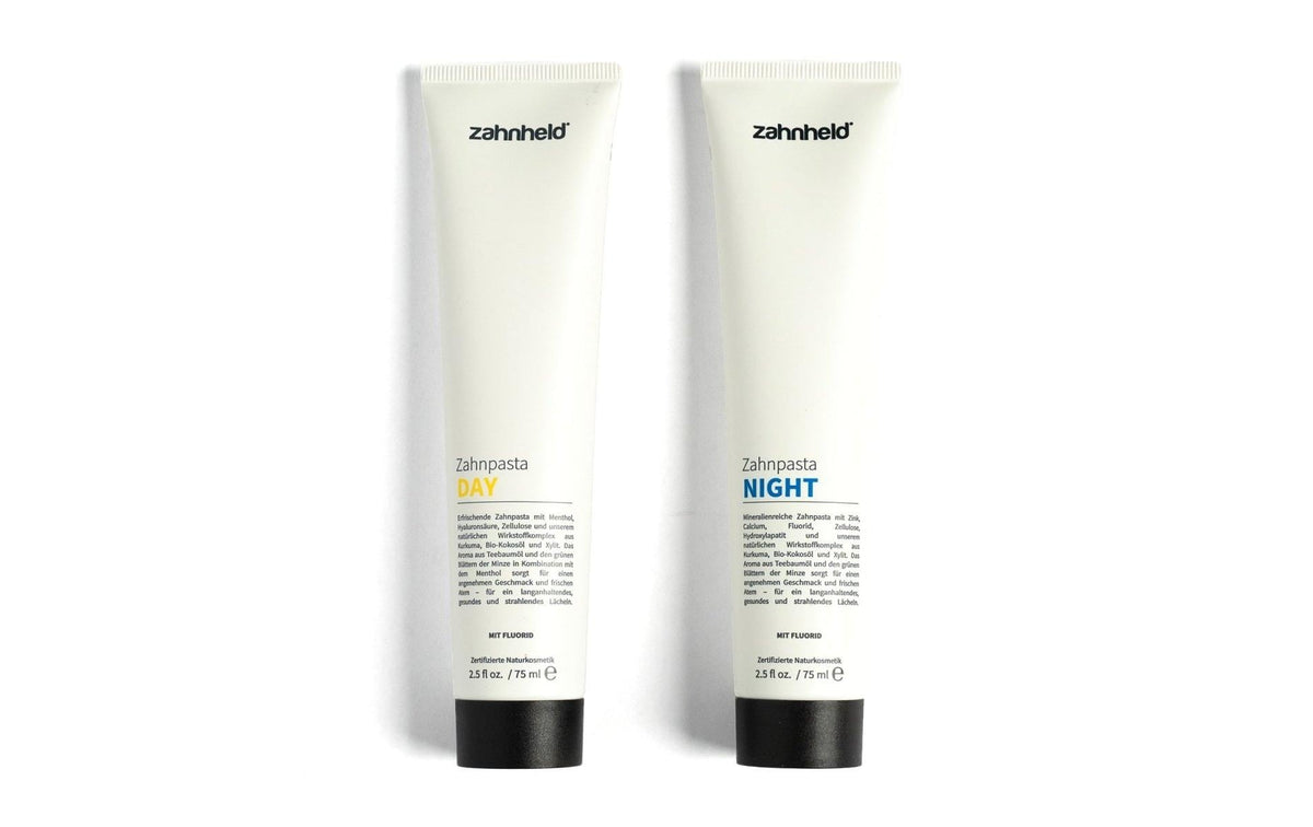 Zahnheld Zahnpasta Nature Day+Night 2x75 ml