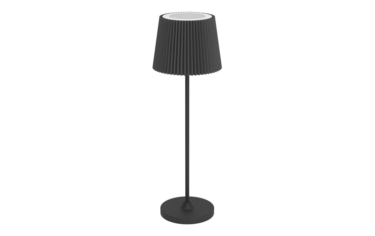EGLO LED-CCT Tischleuchte Leonero H:370 touch, schwarz/schwarz