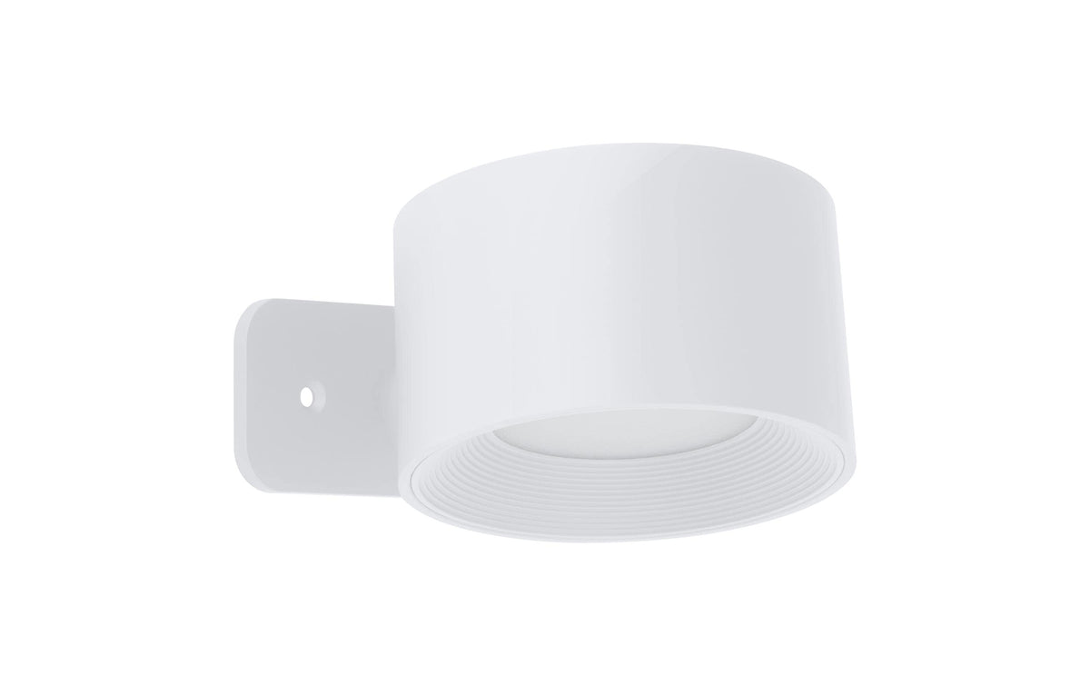 EGLO LED Wandleuchte Muraglie mit Touch rund, weiss