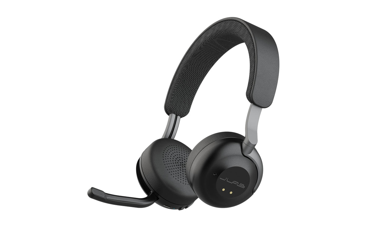 JLab Audio Epic Work ANC On-Ear kabellos mit Ladestation Graphit