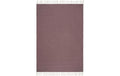 URBANARA Teppich Udaka  140x200cm Dunkles Taupe