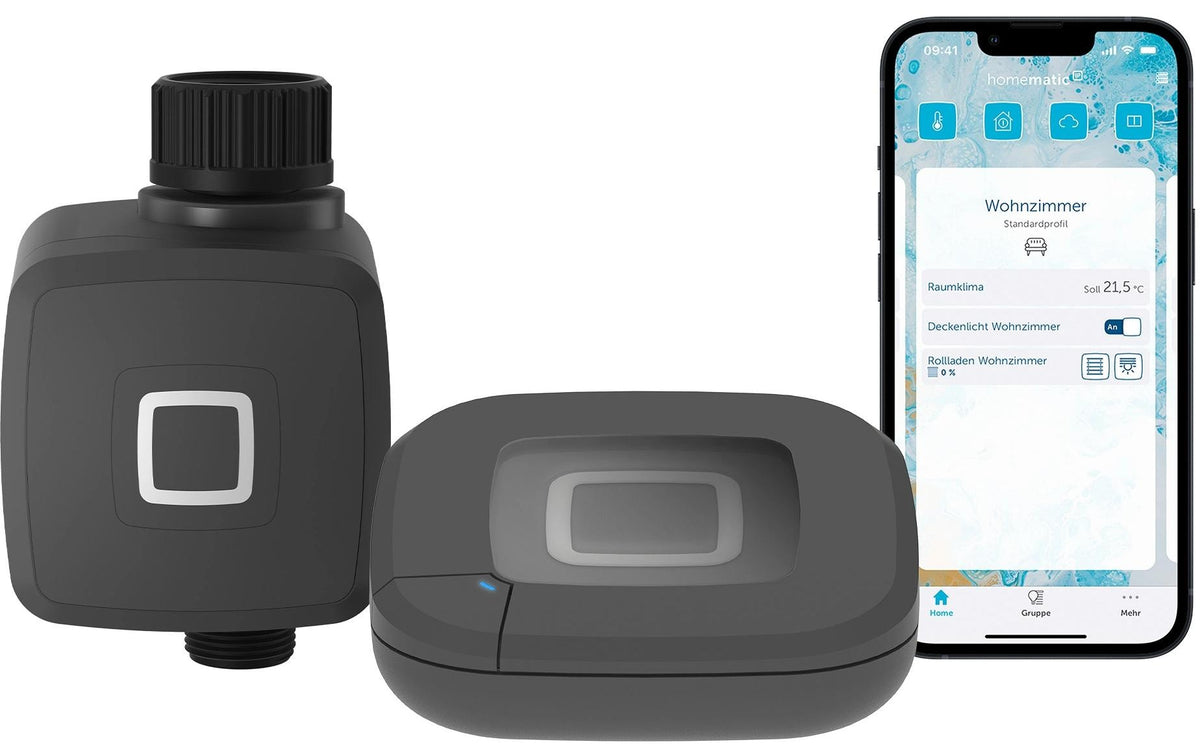 Homematic IP Funk Start Set Gartenbew Bewässerungsaktor + Access Point