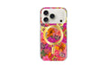 IDOS Clear Cover, Magsafe iPhone 16 Pro, Tropical Floral