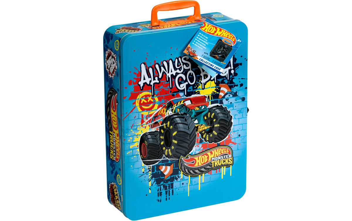 Hot Wheels Monster Trucks Sammelkoffer 8 Autos