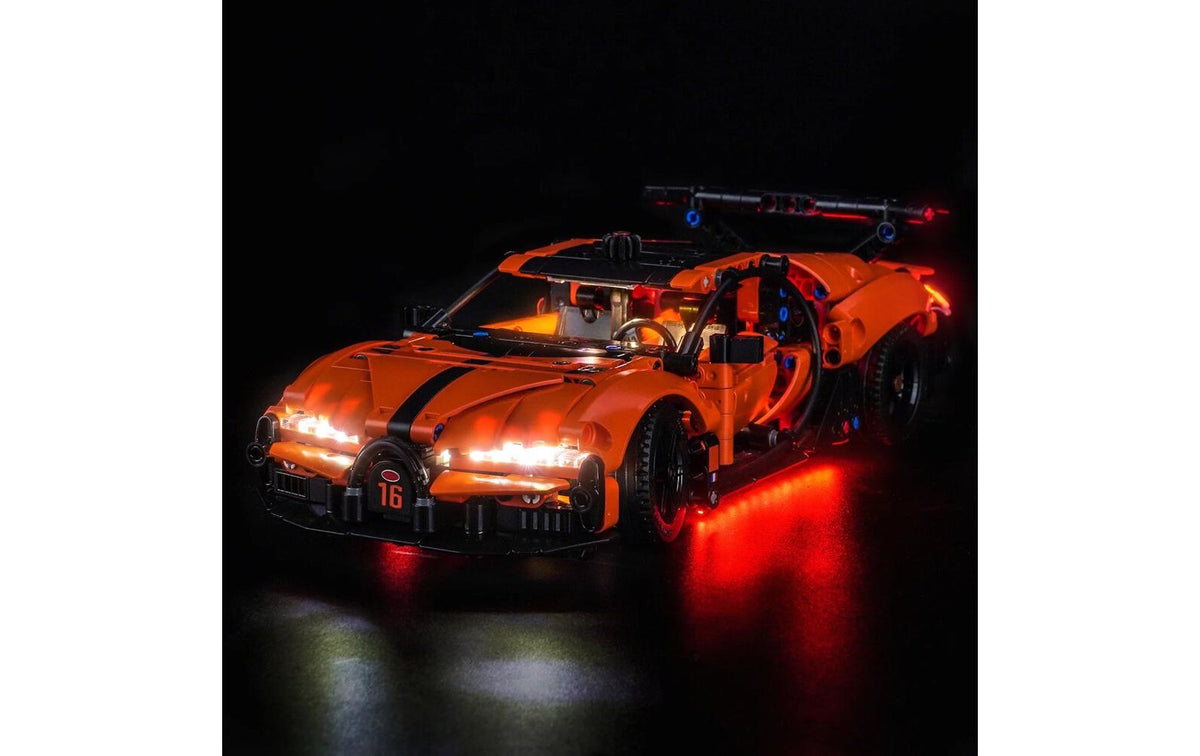 BB LED LEGO 42222 Bugatti Chiron Pur Sport inkl. Fernbedienung