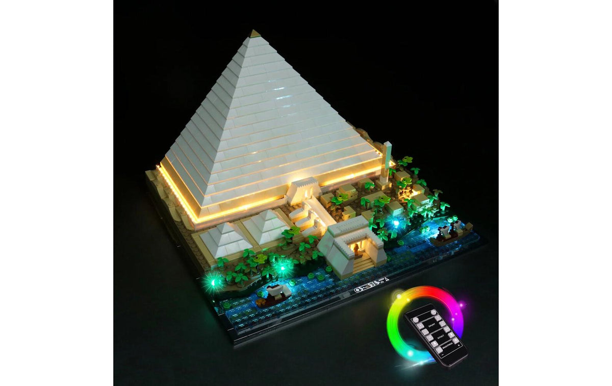 BB LED LEGO 21058 CheopsPyramide inkl. Fernbedienung