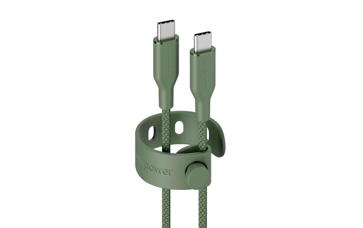 emPower USB-Kabel C-C, 60W, 1.2m, sage USB 2.0, 60W, PD3.0