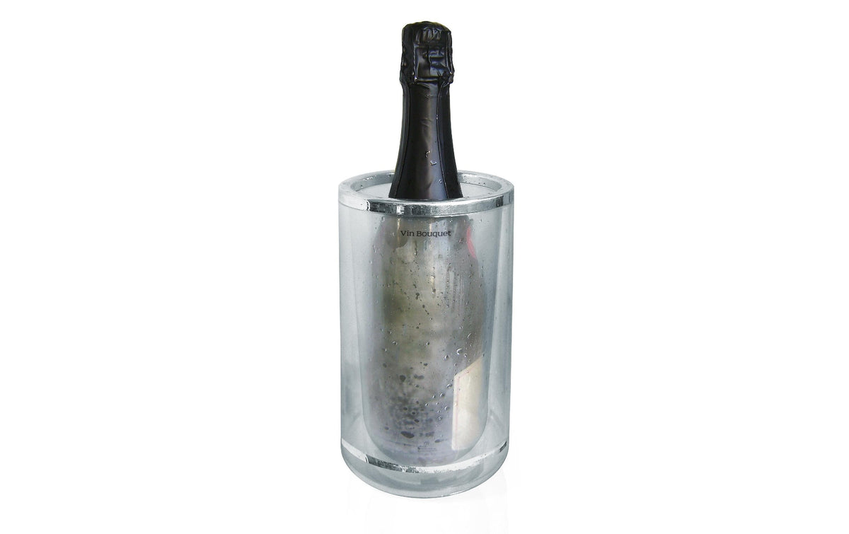 Vin Bouquet Weinkühler doppelwandig H 23cm,  Ø aussen 11,5cm, Ø innen 10cm