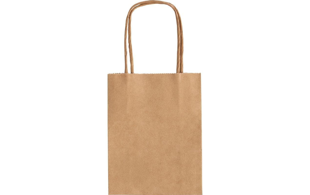 Folia Papiertragetaschen Papiertragetaschen Natur 12.5 x 15.0 x 5.5