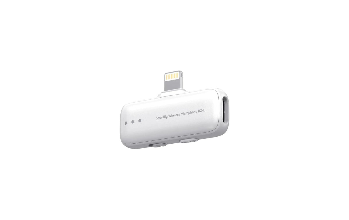 SmallRig S70RX-L Wireless Microphone Receiver (White)