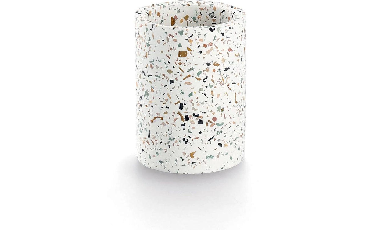 Zeller Present Zahnputzbecher Terrazzo Grösse: 8.2 x 11 cm (D x H)
