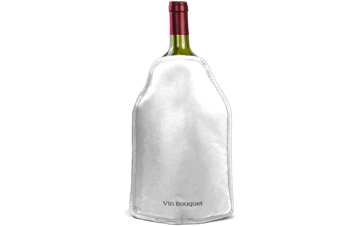 Vin Bouquet Flaschenkühler Anti-Slip Silber