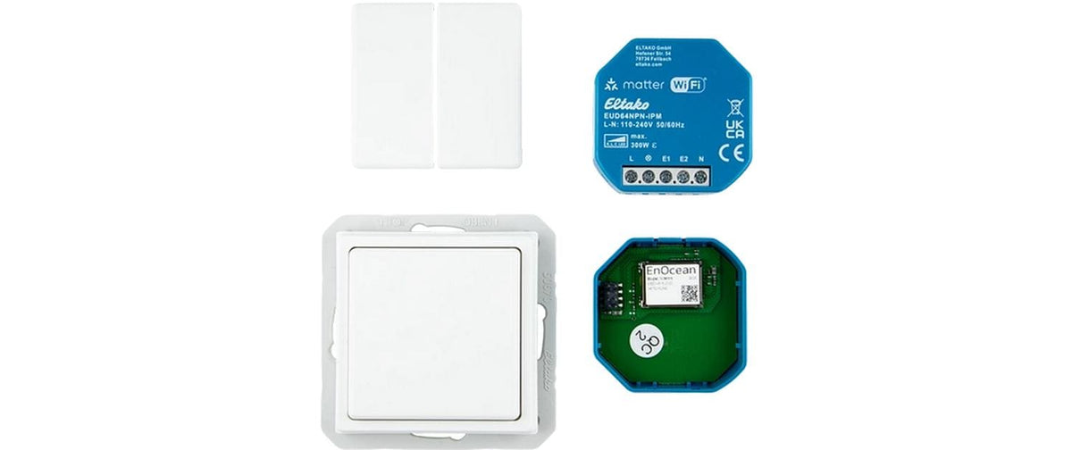 EB-RF-Dimmaktor-Set Eltako EnOcean matter 0300W 100230V