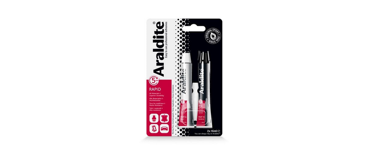 Araldite Rapid Kleber, 2 Stk Zweikomponent, 2 Tuben à 15 ml