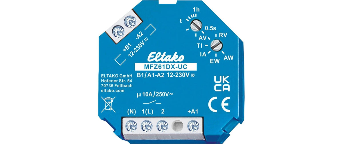 EB-Zeitrelais Eltako 8-230VUC 1S MFZ61DX-UC