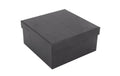 Glorex Geschenkbox schwarz 15.5 x 15.5 x 7.5 cm