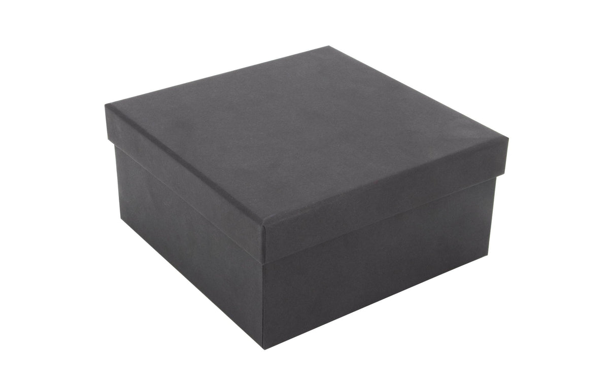 Glorex Geschenkbox schwarz 15.5 x 15.5 x 7.5 cm