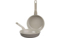 BergHOFF Bratpfanne Leo Dune Set 2-tlg. 20 und 24cm beschichtet