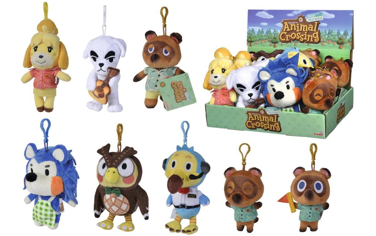 Animal Crossing Schlüsselanhänger Assortiert