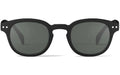 Izipizi Reading Sun The retro square#C Sonnenbrille, Black, +2.50, 100% UV-Schutz