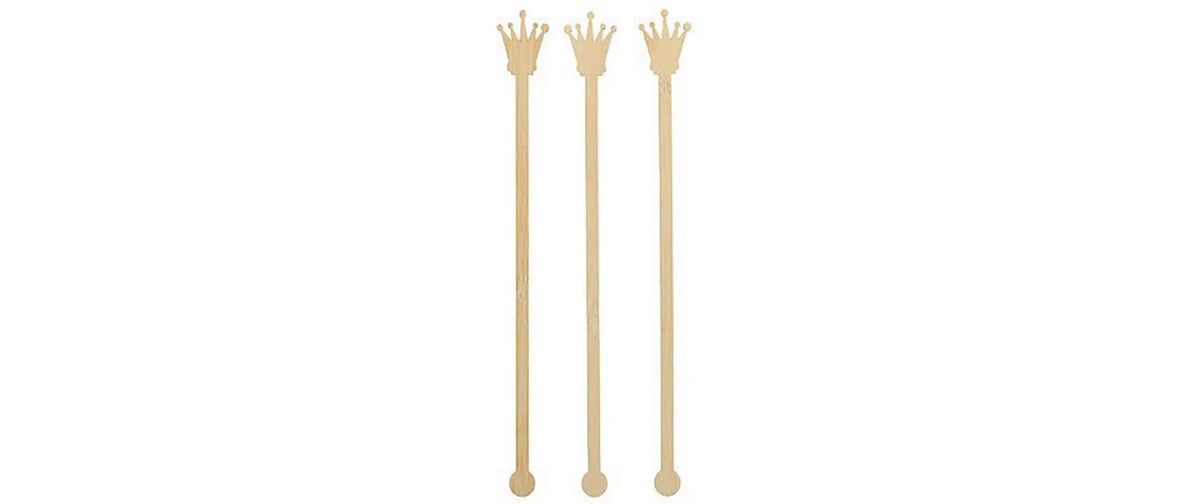 Papstar Getränke-Quirl CROWN PURE 100 Stk. 1 Pack à 100 Stk.  20cm