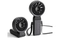 Jisulife Handheld Fan 7 Ventilator Schwarz 3600mAh