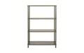 Bi-Office Regal m. 4 Tablaren grün, 116x80x40cm