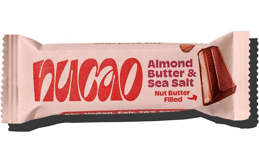 Nucao - Chocolate Bar Almond & Sea Salt 33g
