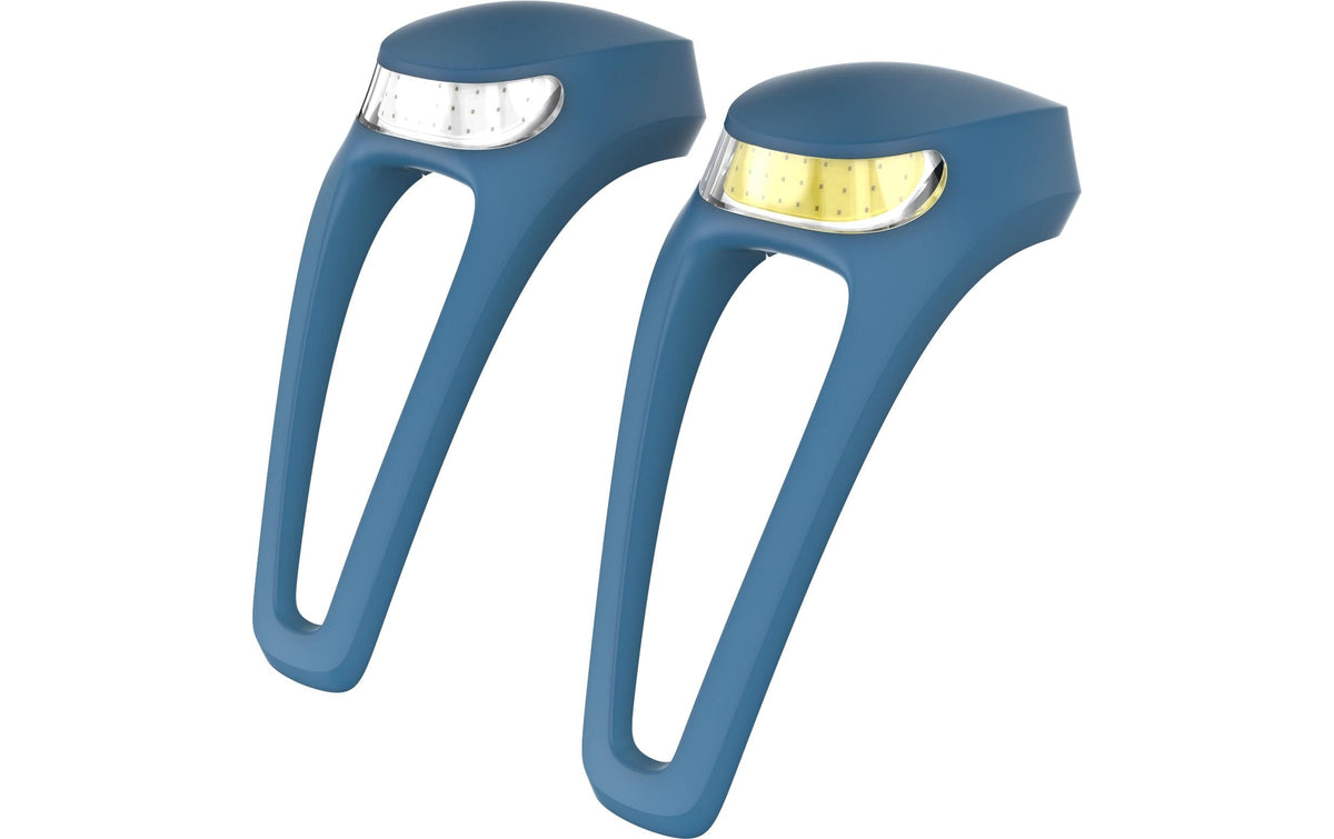 Knog Lichtset Frog V3 new denim blue Velolicht