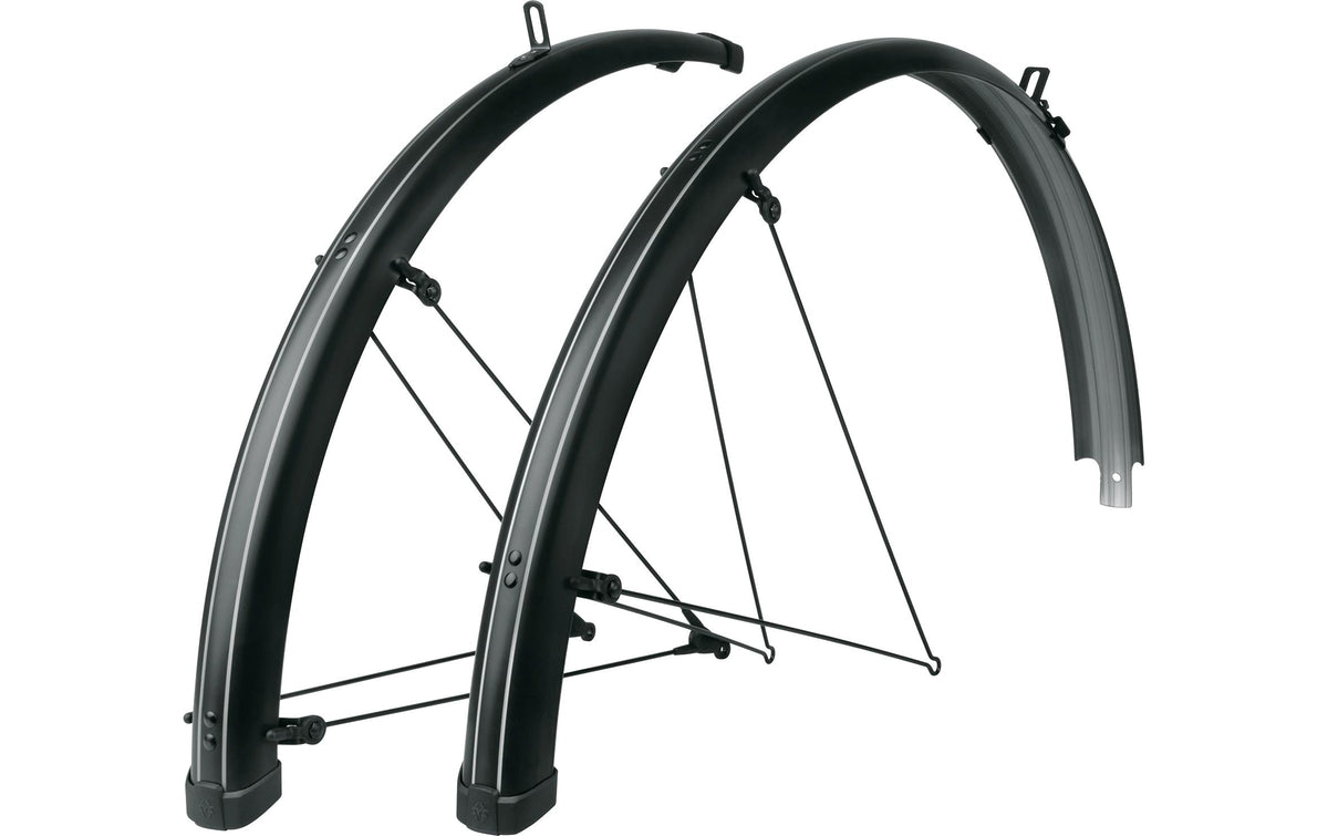 SKS Bluemels Stripes Kunststoff 28" 55 mm Schutzblechgarnitur