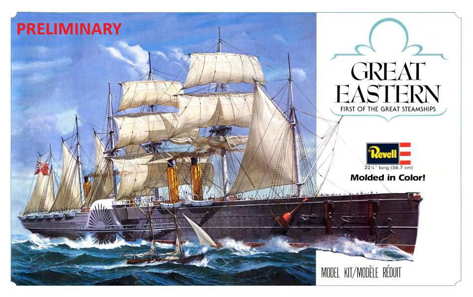 Revell Great Eastern 75 Y Plastic Modelling 1:388
