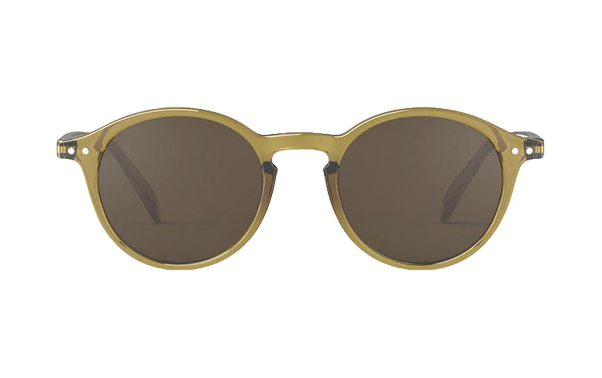 Izipizi The retro square#C, Golden Green Sonnenbrille, 100% UV, cat.3