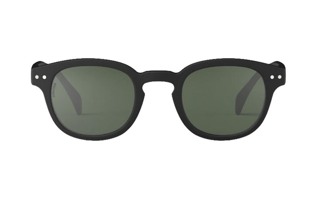 Izipizi The retro square#C, POLARIZED Sonnenbrille, Black, 100% UV, cat.3