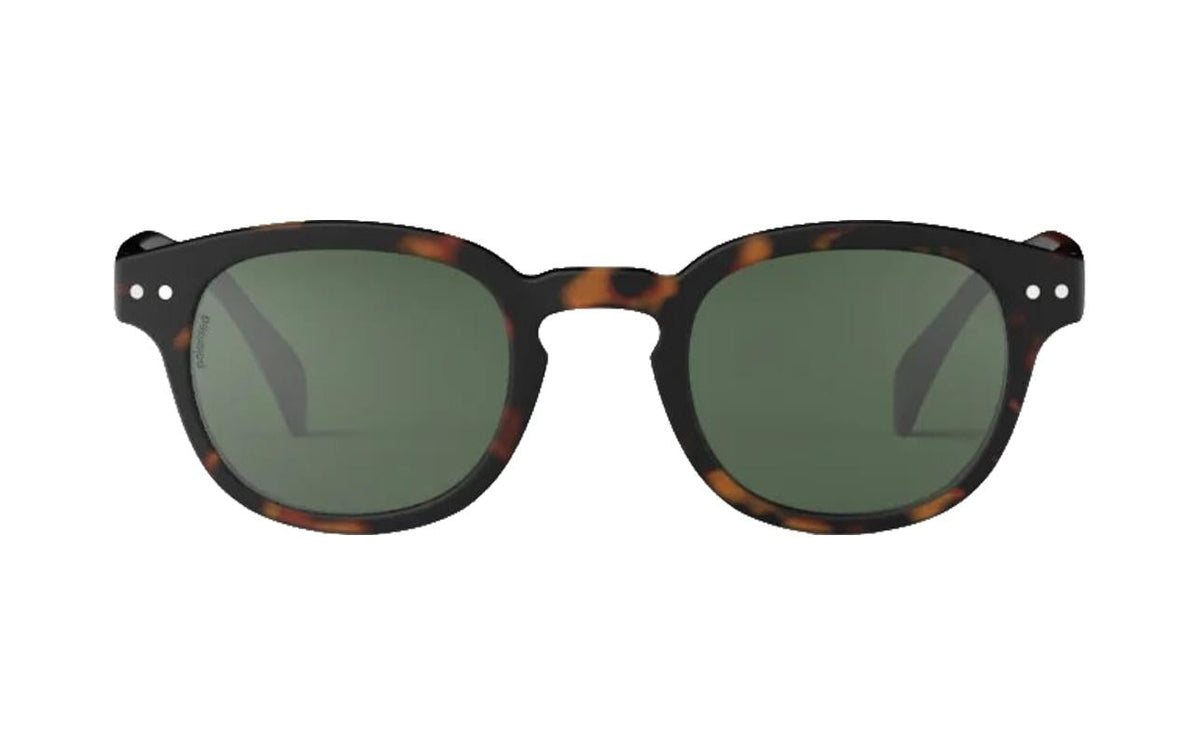 Izipizi The retro square#C, POLARIZED Sonnenbrille, Tortoise, 100% UV, cat.3