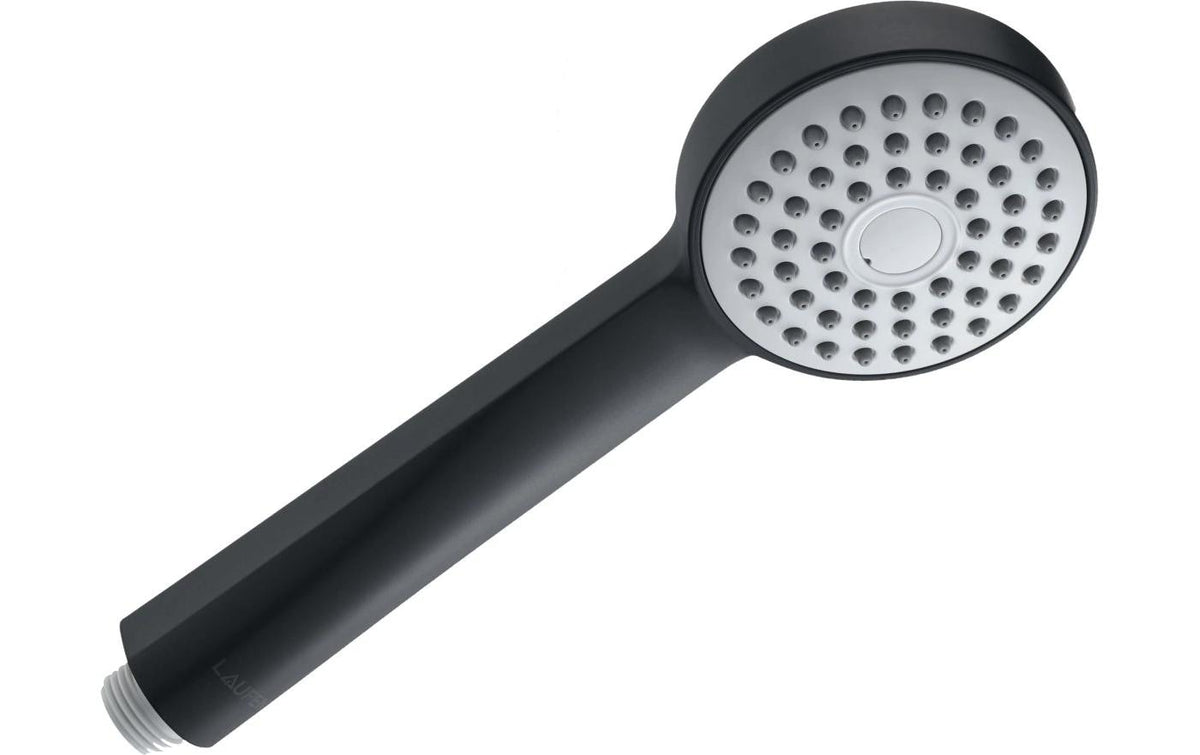 Duschbrause Stella 80 schwarz matt