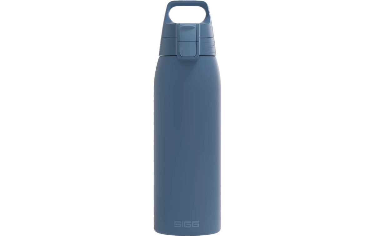 SIGG Trinkflasche Shield One, 1L Deep Blue, Edelstahl
