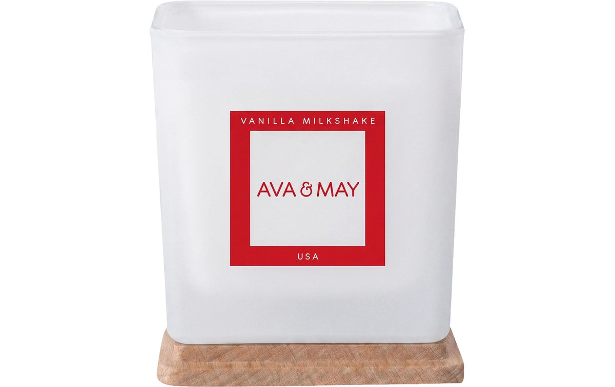 AVA & MAY Duftkerze Vanilla Milkshake 8x12 cm (DxH), 35h Brenndauer