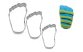 Westmark 3-tlg. Set Ausstechform Füsse -
